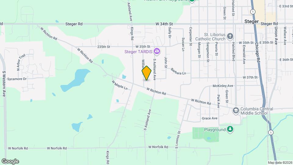 3543 William St Map and Location Details