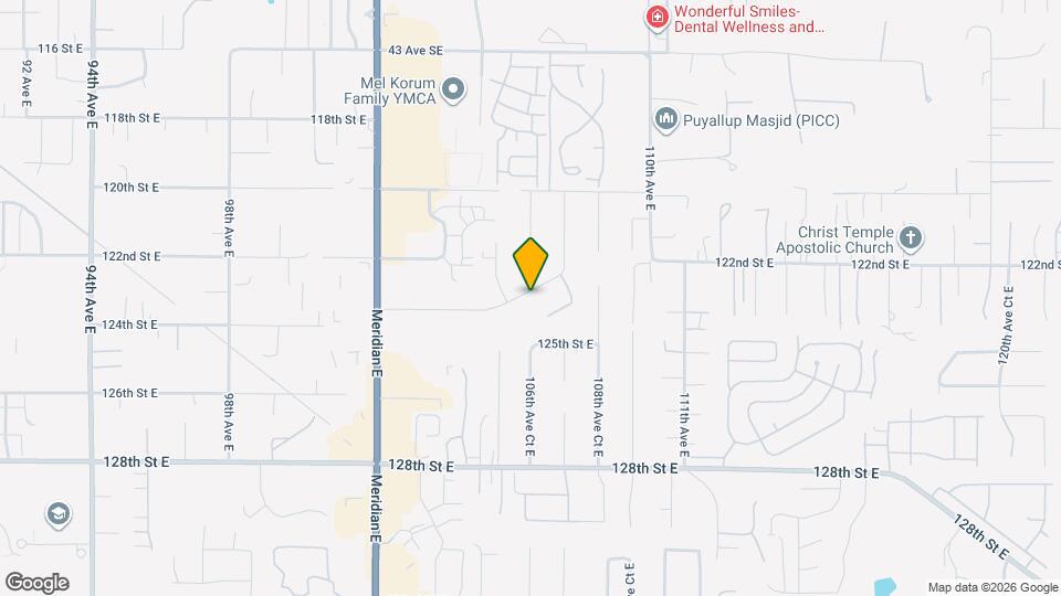 10614 123rd St Ct E Map and Location Details