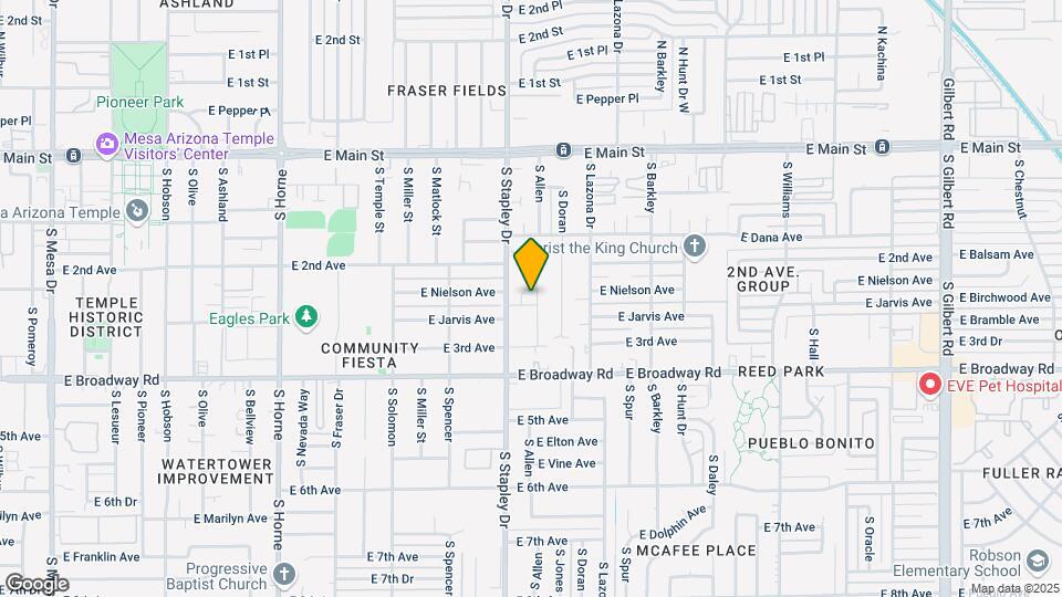 1230 E Jarvis Ave Mapa y Detalles de la Ubicación