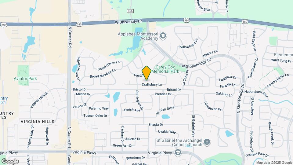 8200 Craftsbury Ln Map and Location Details