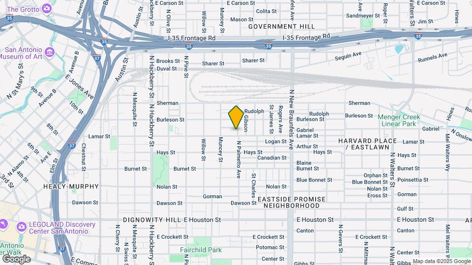 933 Lamar St Mapa y Detalles de la Ubicación