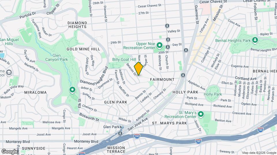 4 Miguel St, Unit A Map and Location Details