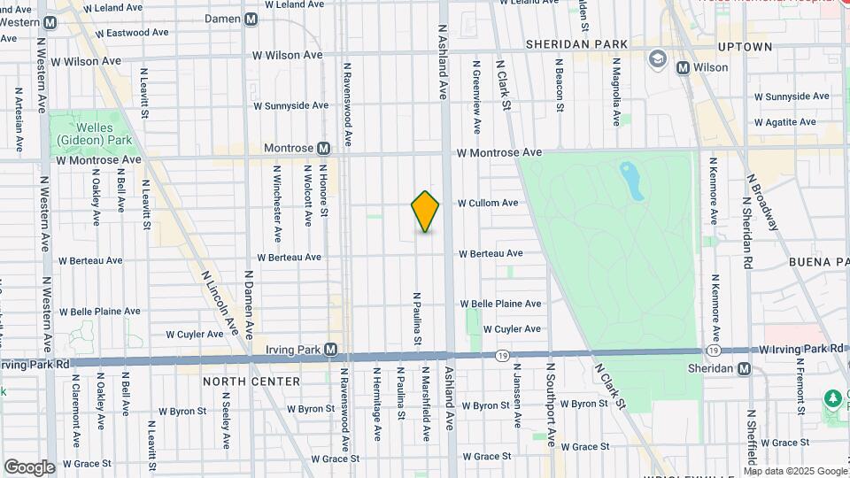 4221 N Paulina St, Unit J05W Map and Location Details