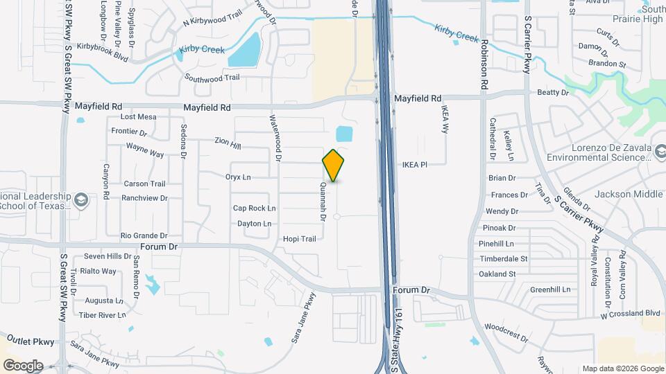 3547 Pierce Ln Map and Location Details