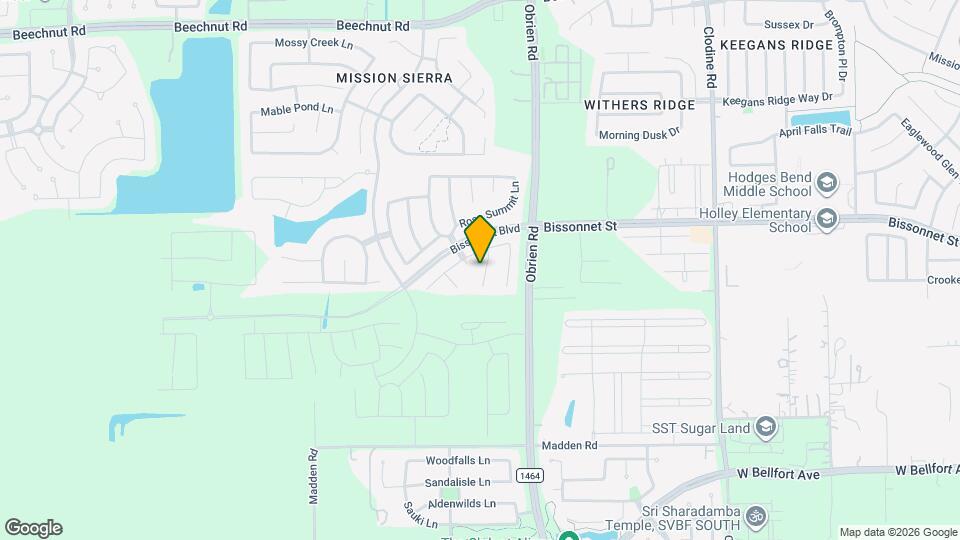 9514 Matilda Creek Ct Map and Location Details