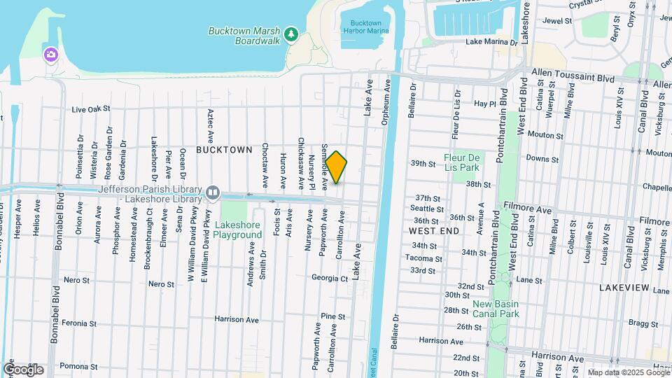 305 W Esplanade Ave Map and Location Details