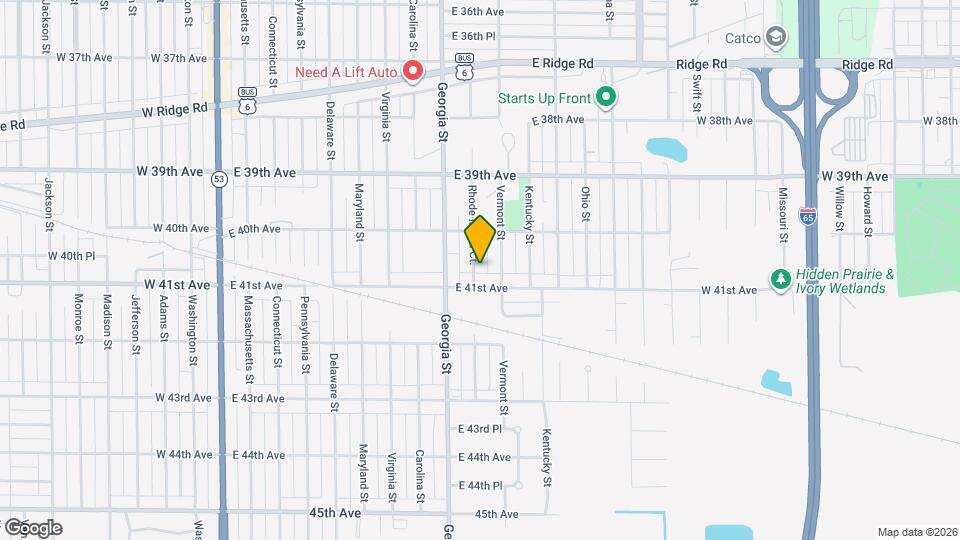 4057 Rhode Island Ct. Map and Location Details