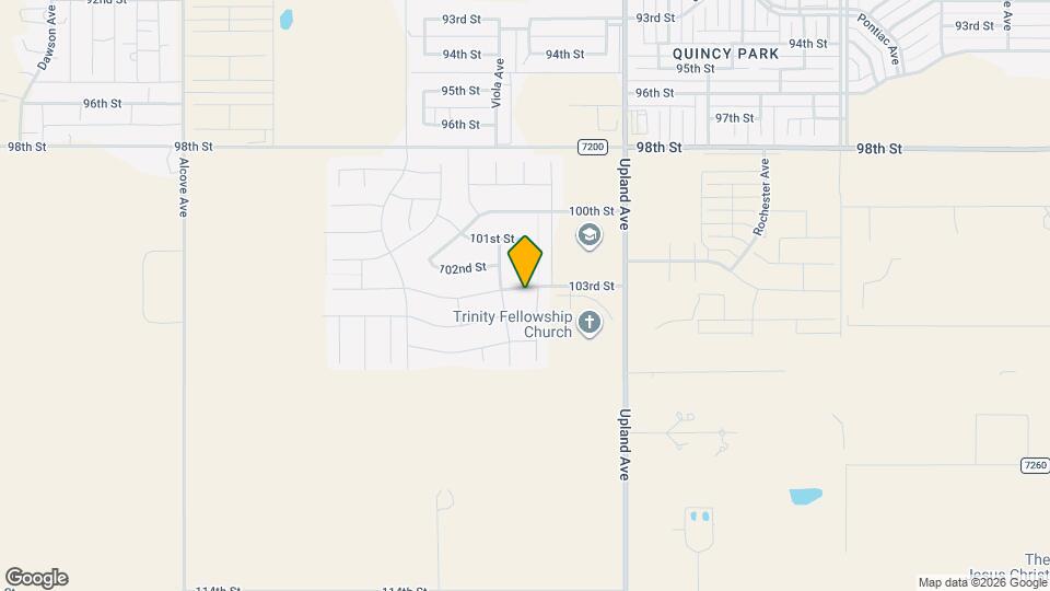 7405 103rd St Map and Location Details