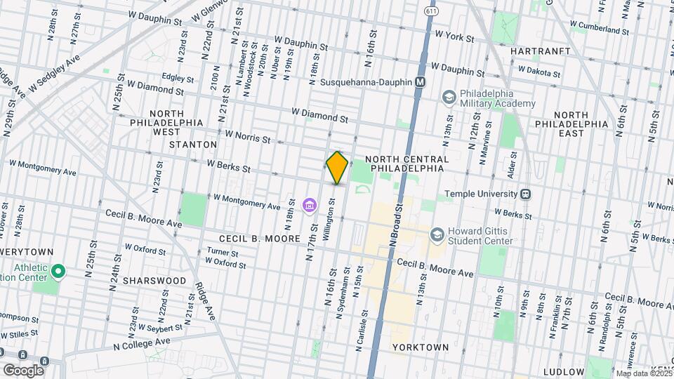 1863 Willington St Map and Location Details