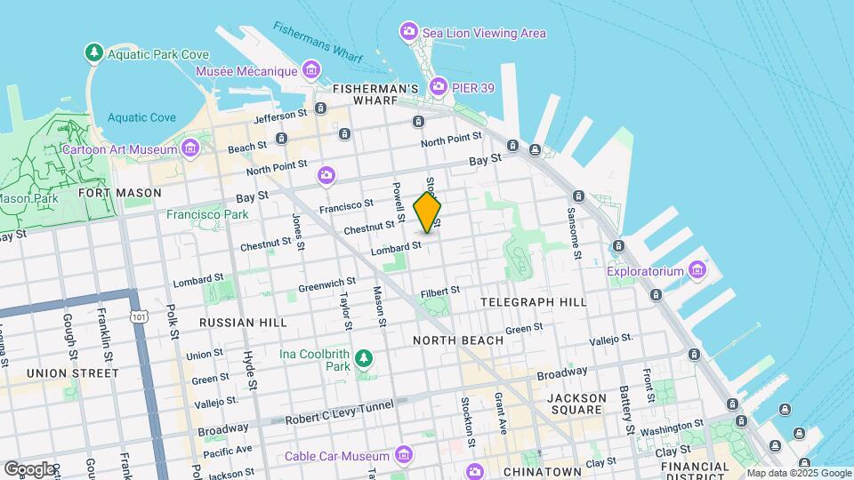 532 Lombard St Map and Location Details