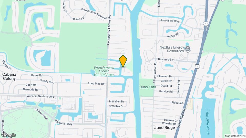 12293 Coconut Row Map and Location Details