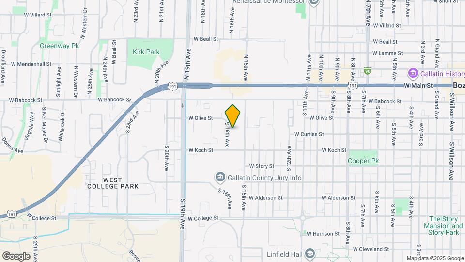 220 S 16th Ave Map and Location Details