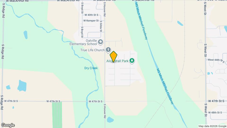 5501 West 44th St S Map and Location Details