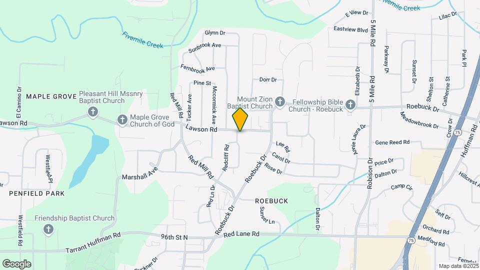 9877 Redcliff Rd Map and Location Details