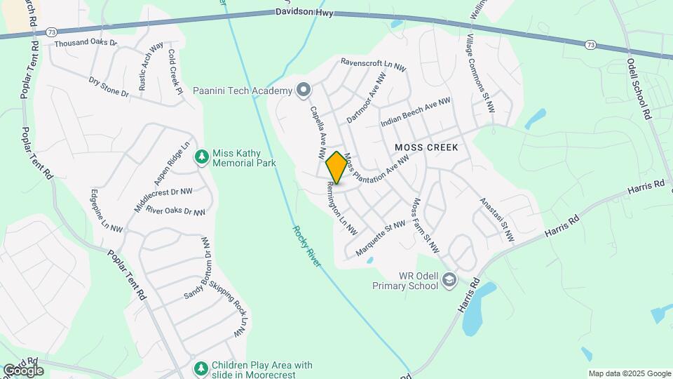 1461 Astoria Ln NW Map and Location Details