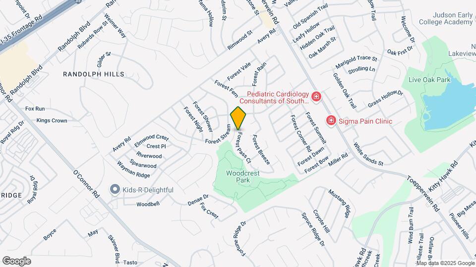 11221 Forest Pass Ct Map and Location Details