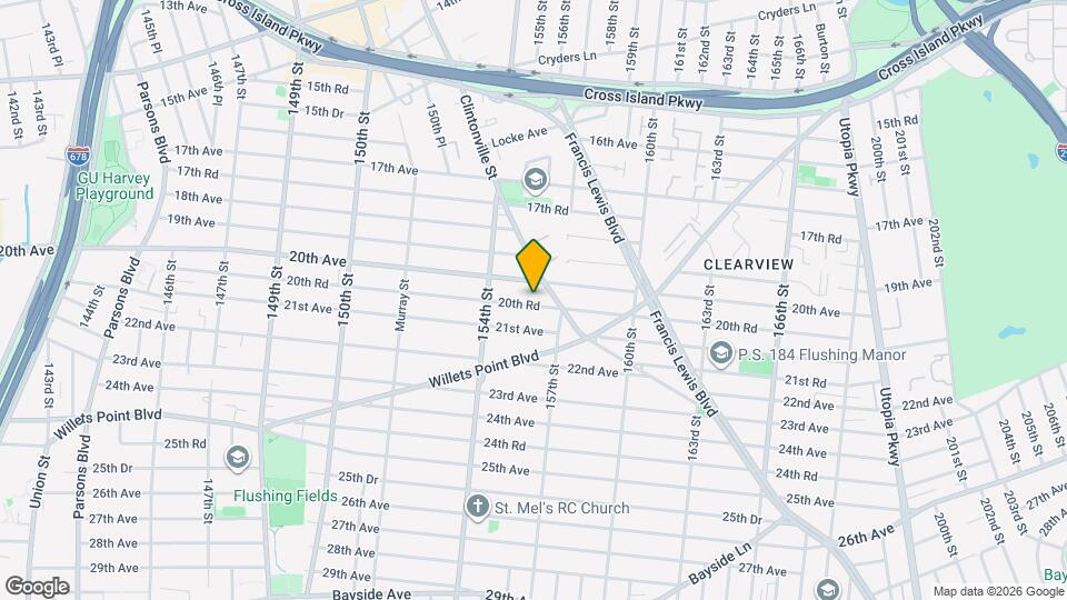 154-47 20th Rd Map and Location Details