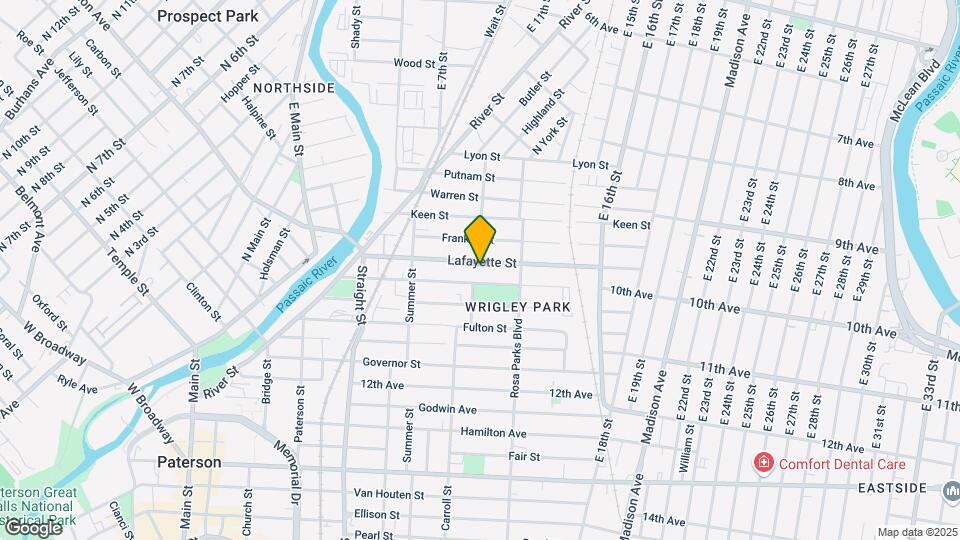 122 Lafayette St Map and Location Details