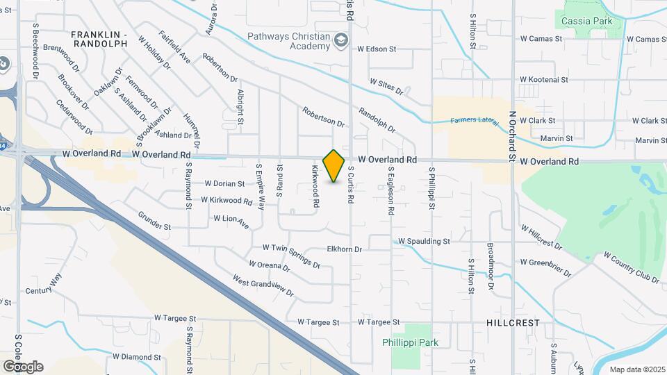 Curtis Meadow Mapa y Detalles de la Ubicación