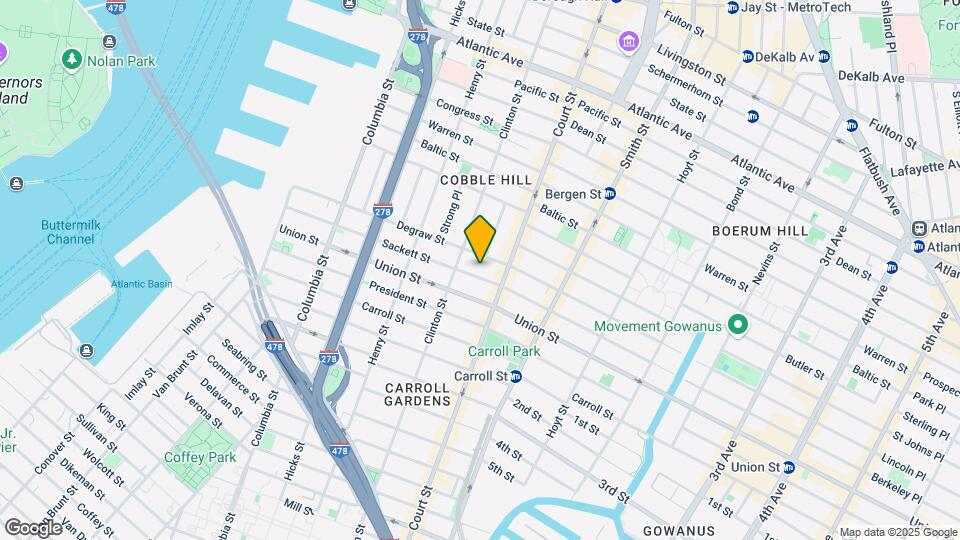 273 Sackett St Map and Location Details