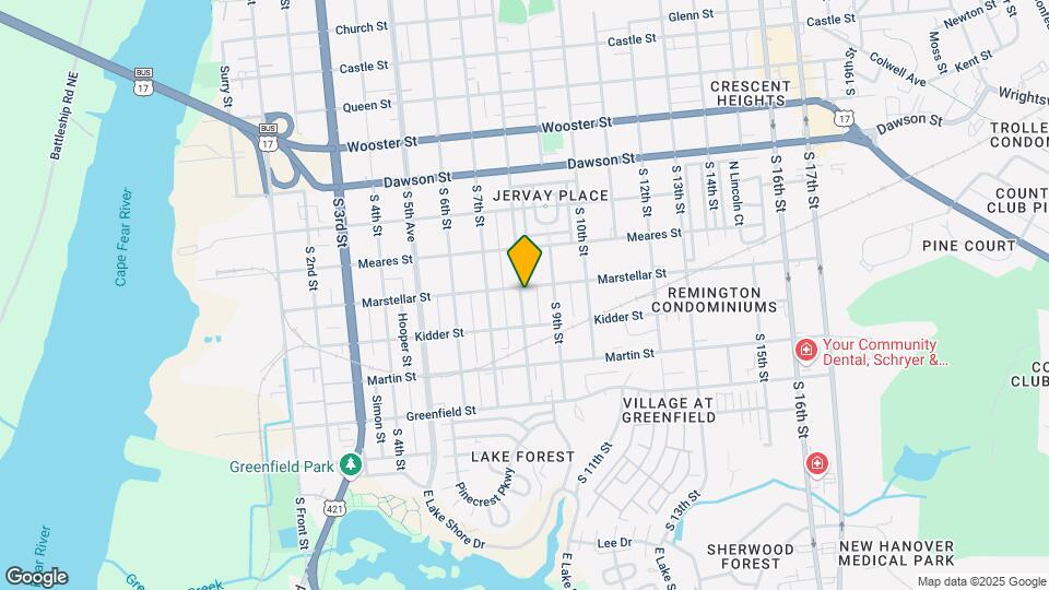 1203 S 8th St Mapa y Detalles de la Ubicación