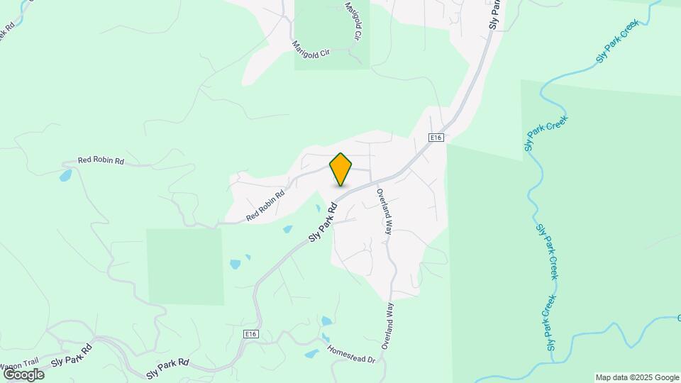 6160 Sly Park Rd Map and Location Details