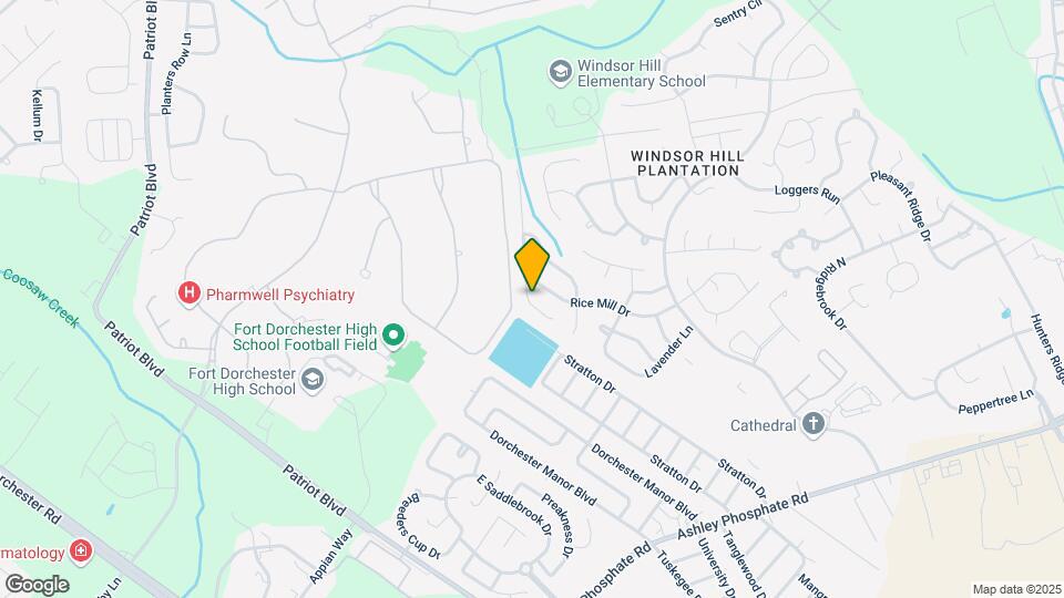 6634 Bent Creek Dr Map and Location Details