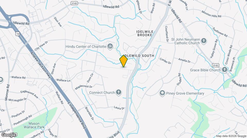 7924 E Lane Dr Map and Location Details