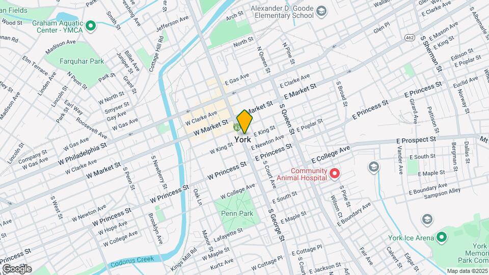 1 E King St E Map and Location Details