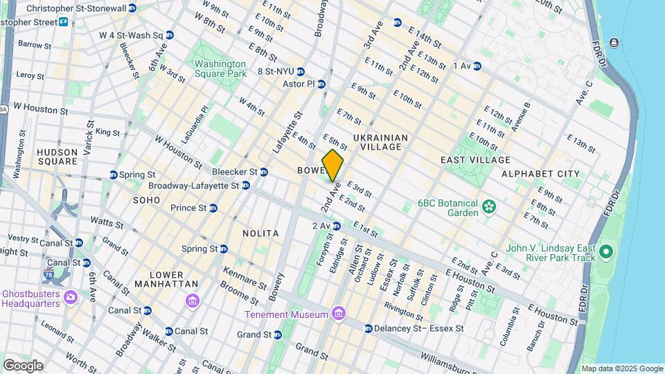 39 Second Ave Map and Location Details