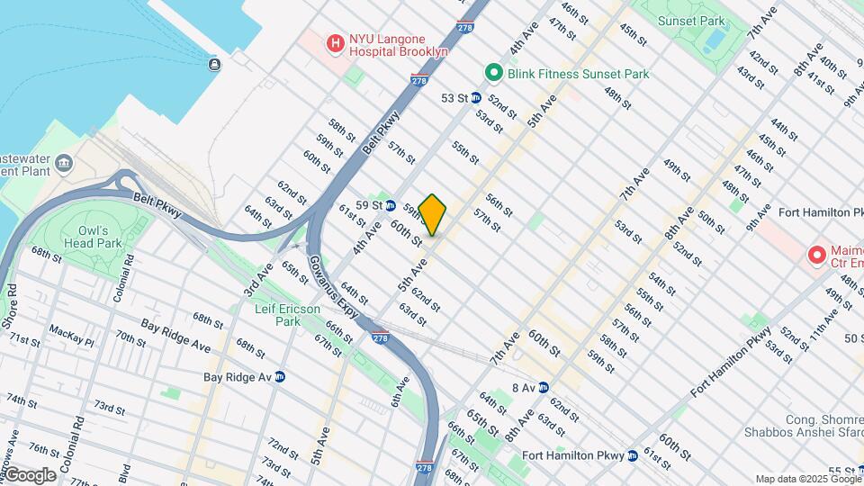 5918 5th Ave Mapa y Detalles de la Ubicación