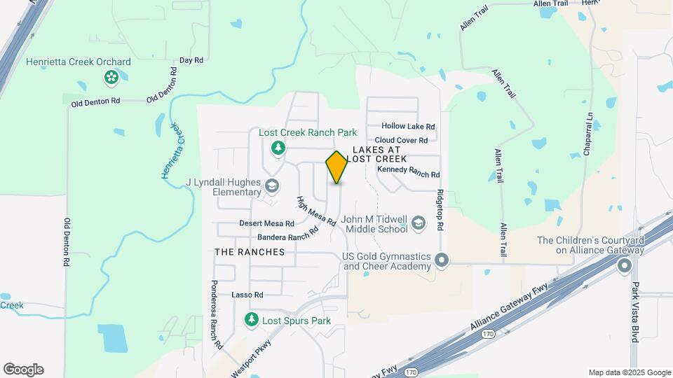 13805 Canyon Ranch Rd Map and Location Details