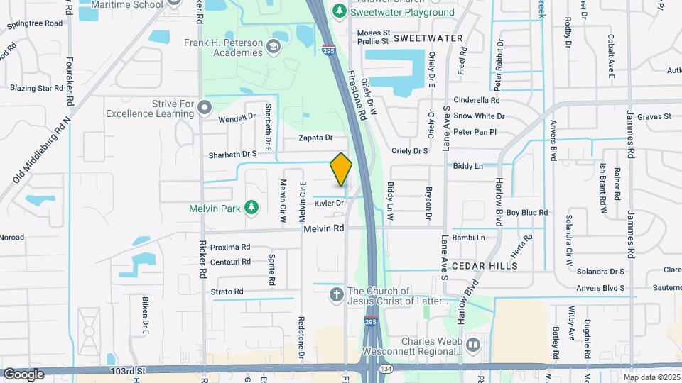 4442 Georgetown Dr Map and Location Details