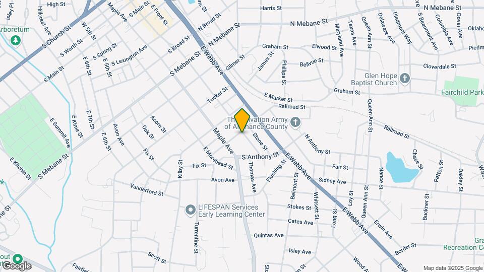 402 S Flanner St Mapa y Detalles de la Ubicación