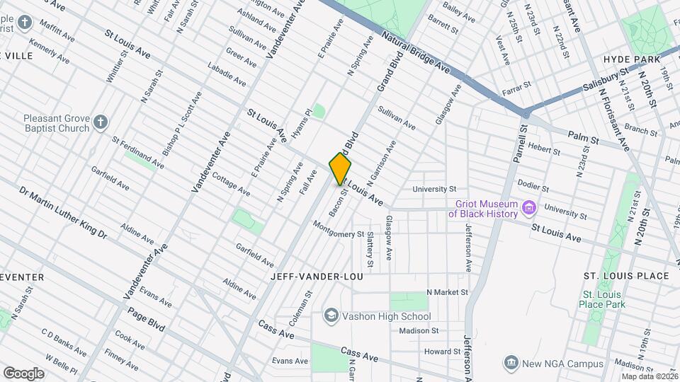 2767 Bacon St Map and Location Details