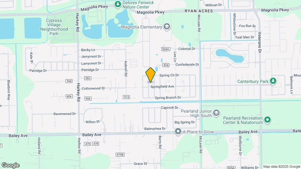 3911 Spring River Dr Map and Location Details