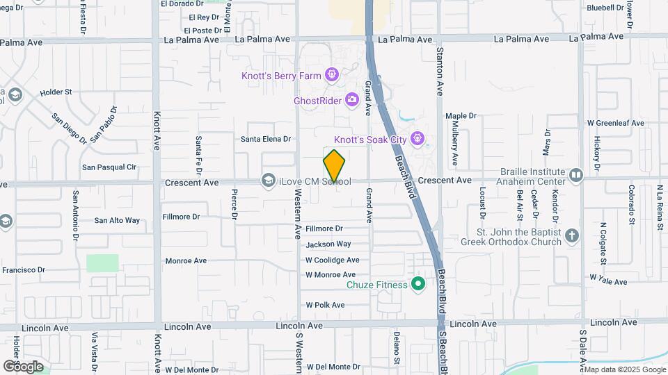 7622 Crescent Ave Map and Location Details