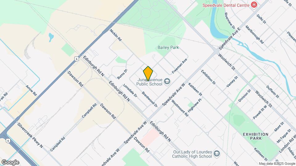 25 Strathmere Pl Map and Location Details