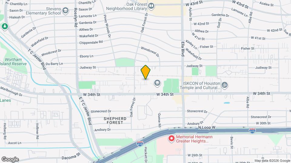 2004 Lou Ellen Ln Map and Location Details