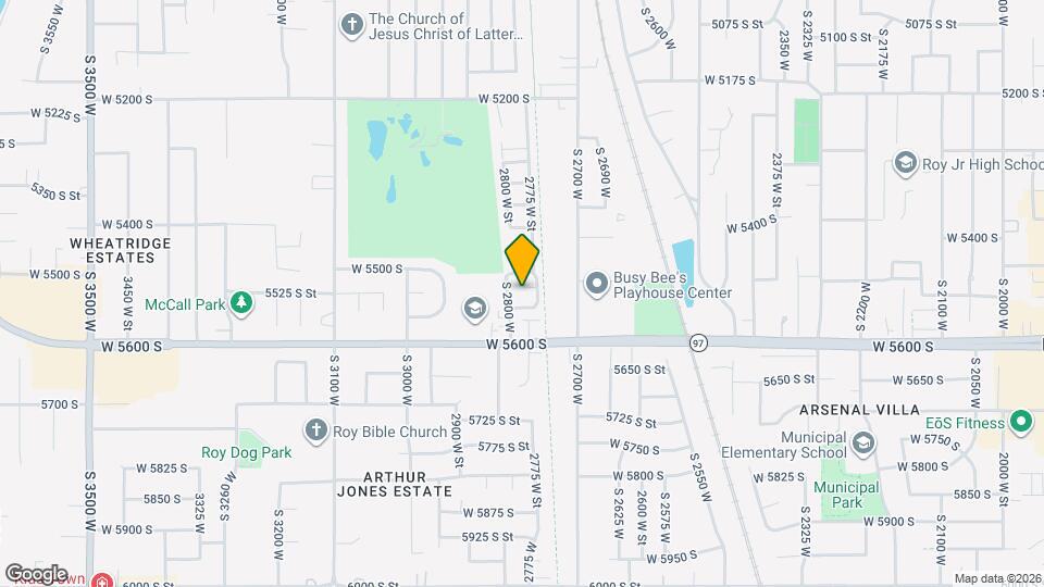 2785 W 5525 S, Unit D16 Mapa y Detalles de la Ubicación