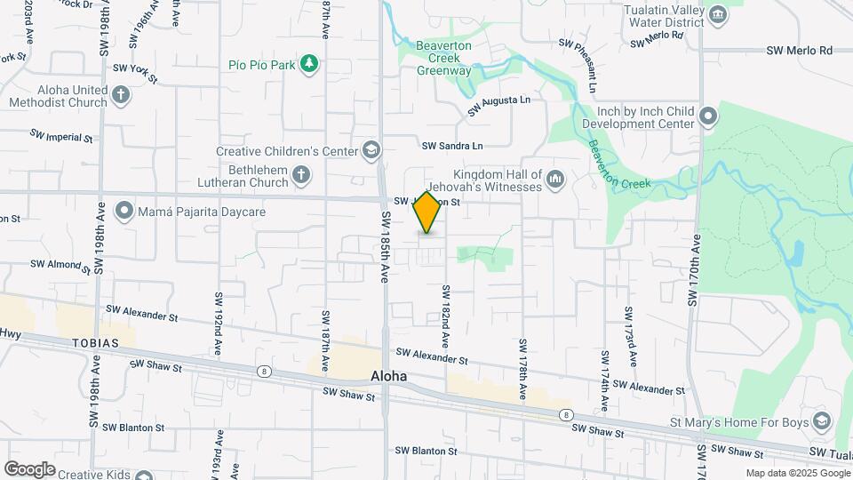 2881 SW 182nd Ave Map and Location Details