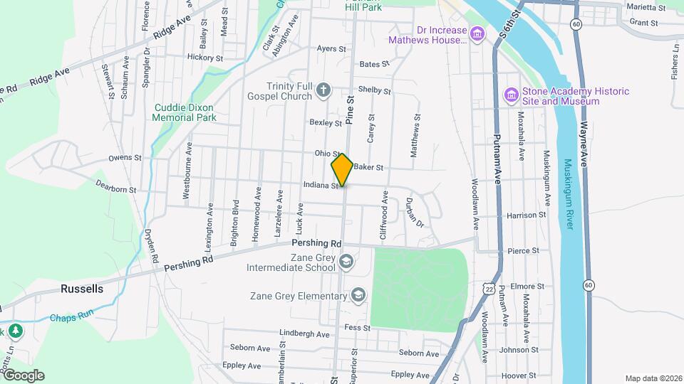 779 Pine St Map and Location Details
