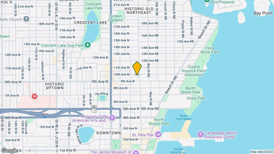 916 1st St N Map and Location Details