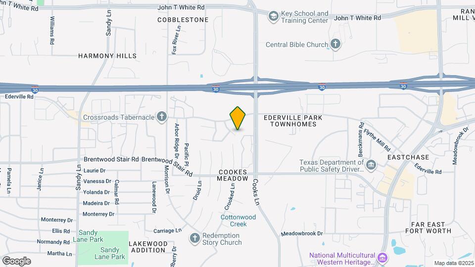 1529 Creekstone Ct Map and Location Details