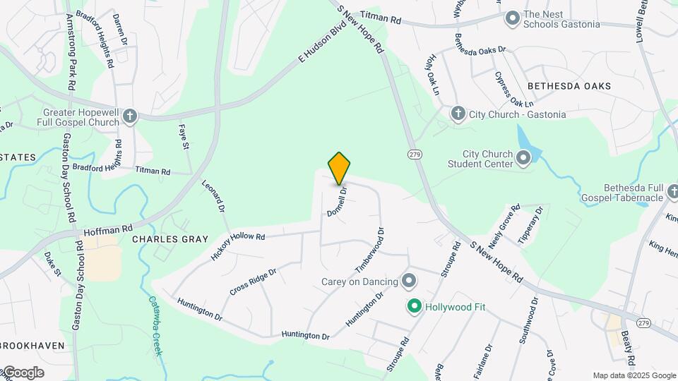 4309 Donnell Dr Map and Location Details