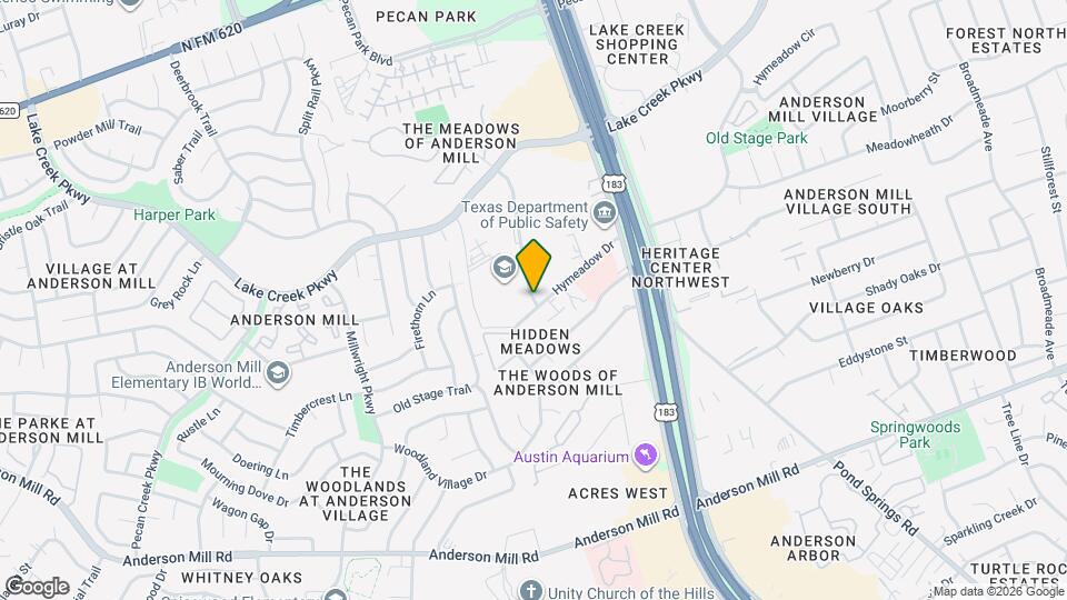 10616 Mellow Meadow Dr Map and Location Details