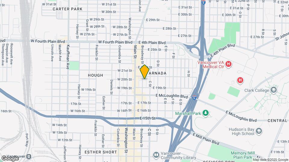 1911 Broadway St Map and Location Details