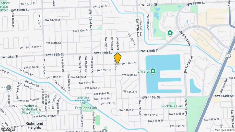 9890 SW 138th St Map and Location Details