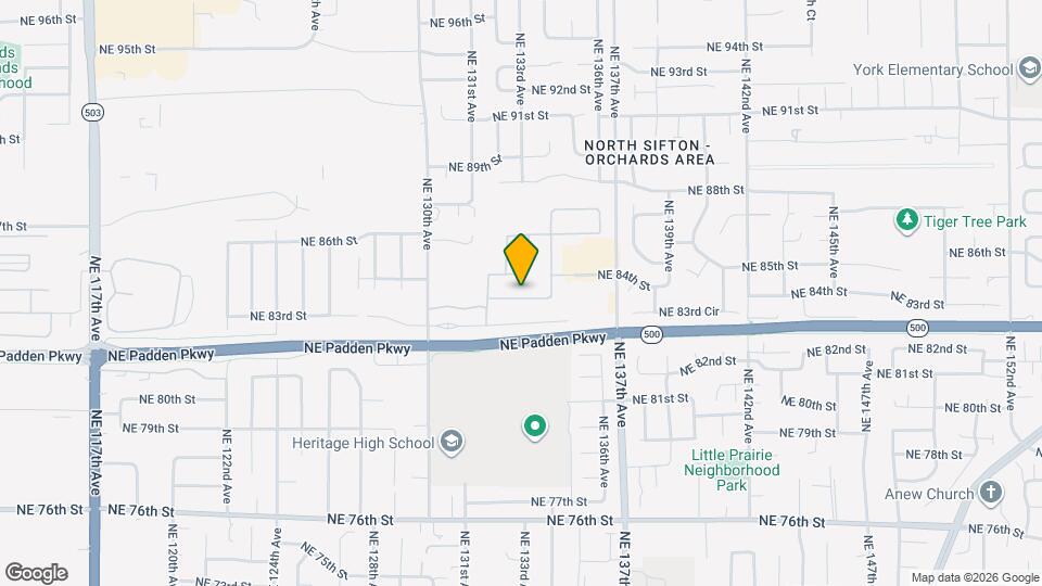 13310 NE 83rd Wy Mapa y Detalles de la Ubicación