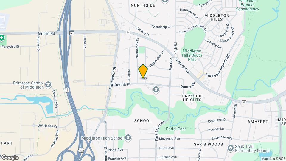 631 Schewe Rd Map and Location Details